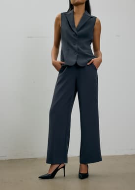 Leggy™ Moira Regular Super High Waist Straight Leg Pants