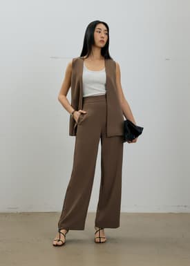 Leggy™ Moira Regular Super High Waist Straight Leg Pants