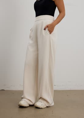 PETITE Leggy™ Moira Super High Waist Straight Leg Pants