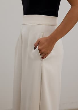 PETITE Leggy™ Moira Super High Waist Straight Leg Pants