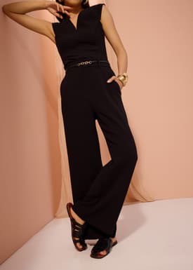 PETITE Leggy™ Yuna Super High Waist Tailored Pants