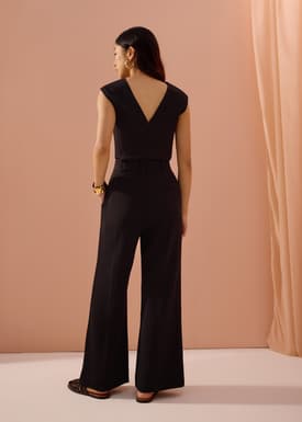 PETITE Leggy™ Yuna Super High Waist Tailored Pants