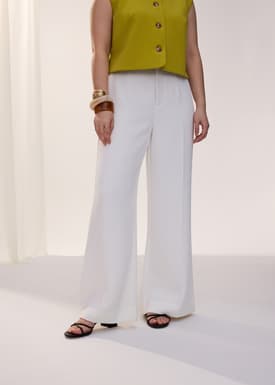 PETITE Leggy™ Yuna Super High Waist Tailored Pants