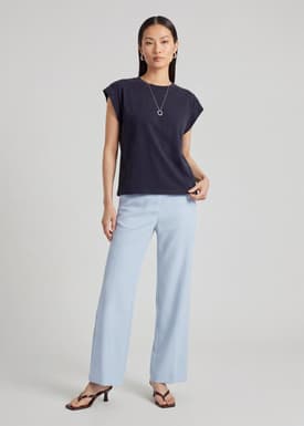 PETITE Leggy™ Yuna Super High Waist Tailored Pants
