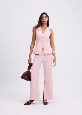 Leggy™ Amarantha High Waist Straight Leg Pants