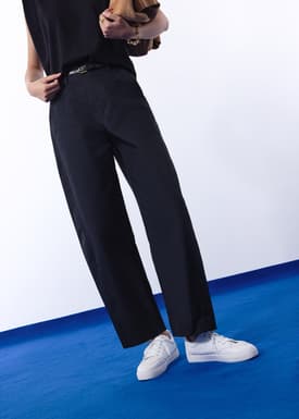 Lexie Barrel Ankle Length Pants
