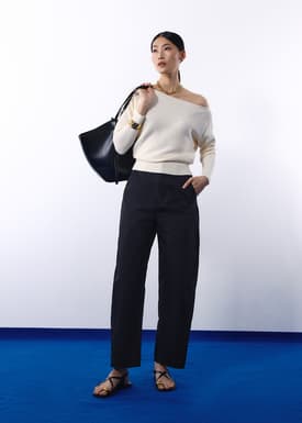 Lexie Barrel Ankle Length Pants