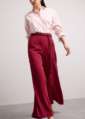 Leggy™ Jules Tailored Crepe Palazzo Pants