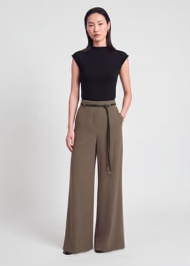 Leggy™ Jules Tailored Crepe Palazzo Pants