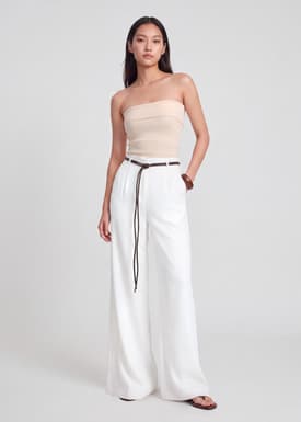 PETITE Leggy™ Jules Tailored Crepe Palazzo Pants