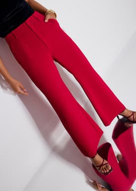 Leggy™ Pvara Crepe Kick Flare Pants