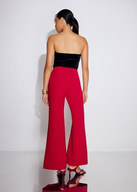 Leggy™ Pvara Crepe Kick Flare Pants
