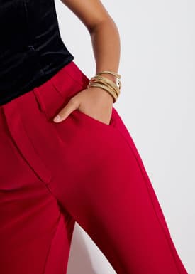 Leggy™ Pvara Crepe Kick Flare Pants