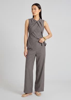 PETITE Moira Leggy™ Cool-Touch Suiting Straight Leg Pants