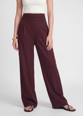 PETITE Leggy™ Pintuck Waist Pants