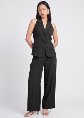 PETITE Leggy™ Pintuck Waist Pants