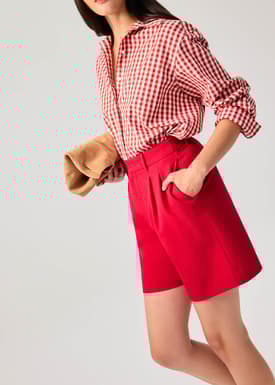 Lana Tailored High Waist Shorts