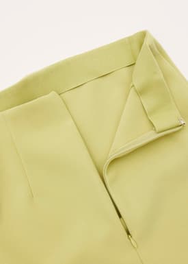 Divya Asymmetric Drape Midi Skirt