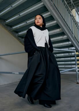 Zoe Flare Maxi Skirt