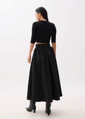 Zoe Flare Maxi Skirt