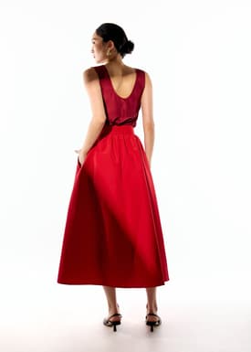 Zoe Flare Maxi Skirt