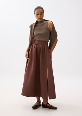 Zoe Flare Maxi Skirt