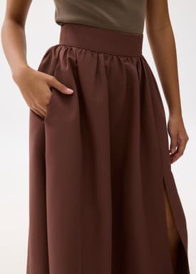 Zoe Flare Maxi Skirt