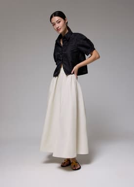 Zoe Flare Maxi Skirt