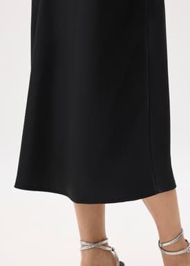 Arii Elastic Satin Bias Cut Midaxi Skirt