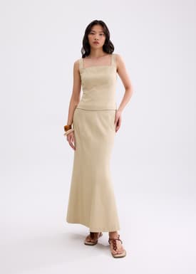 Jasmine Mermaid Maxi Skirt