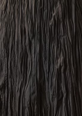 Leila Elastic Crinkled Pleats Flare Maxi Skirt