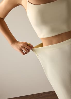 Ayami Knit A-line Midaxi Skirt