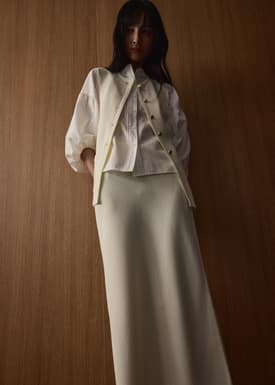 Ayami Knit A-line Midaxi Skirt