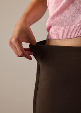 Ayami Knit A-line Midaxi Skirt