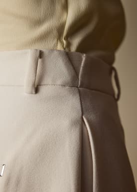 Ling Tailored A-line Mini Skirt