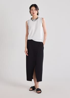 Chisa Criss Cross Waist Skirt