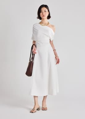 Sandra Flare Midaxi Skirt