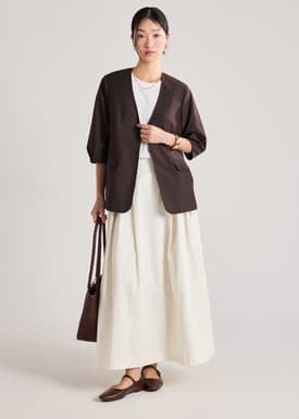 Stretch Twill Skirt