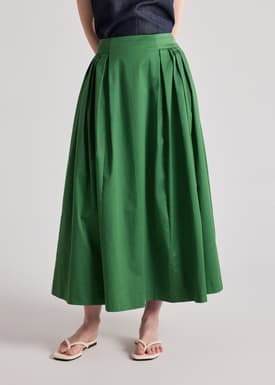 Stretch Twill Skirt