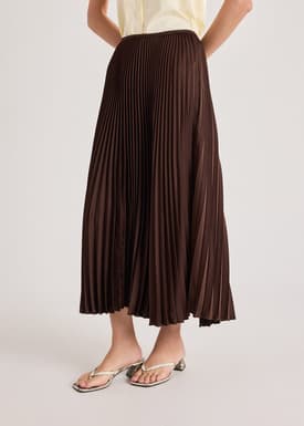 Wei Satin Skirt