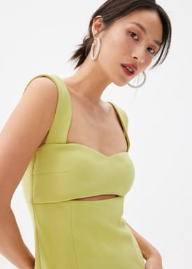 BraFree by LB Nicole Cut Out Midi Dress