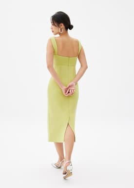 BraFree by LB Nicole Cut Out Midi Dress