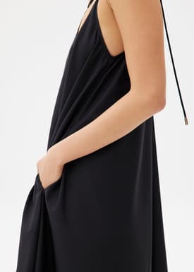 Abigail Trapeze Camisole Midaxi Dress