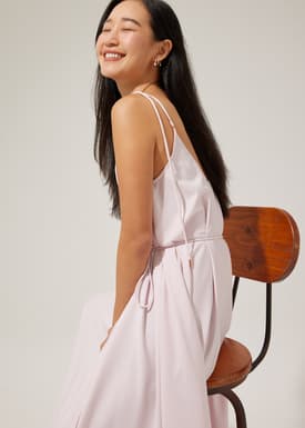 Abigail Trapeze Camisole Midaxi Dress
