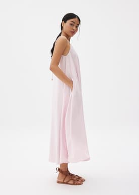 Abigail Trapeze Camisole Midaxi Dress