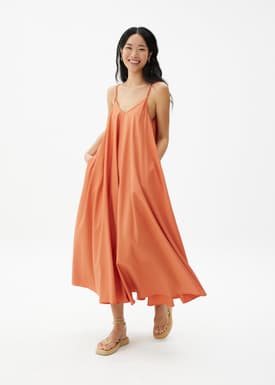 Abigail Trapeze Camisole Midaxi Dress