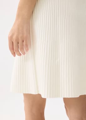 Kamil Contour Knit Fit & Flare Mini Dress