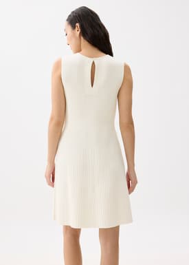 Kamil Contour Knit Fit & Flare Mini Dress