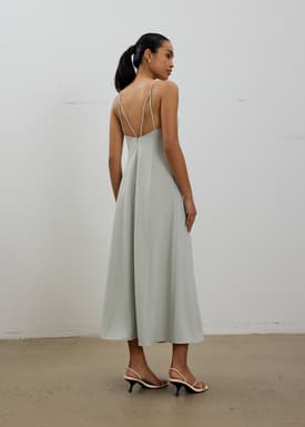 BraFree by LB Mara Panelled A-line Maxi Dress