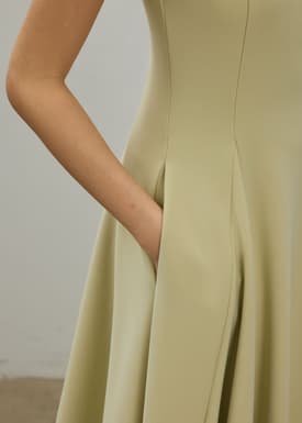 BraFree by LB Reina Ballerina Midi Dress